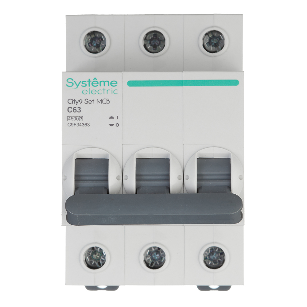 ���������� �������������� ����������� ��������� Systeme Electric City9 Set 3P 63� 4,5 �� 400 � (C9F34363)  