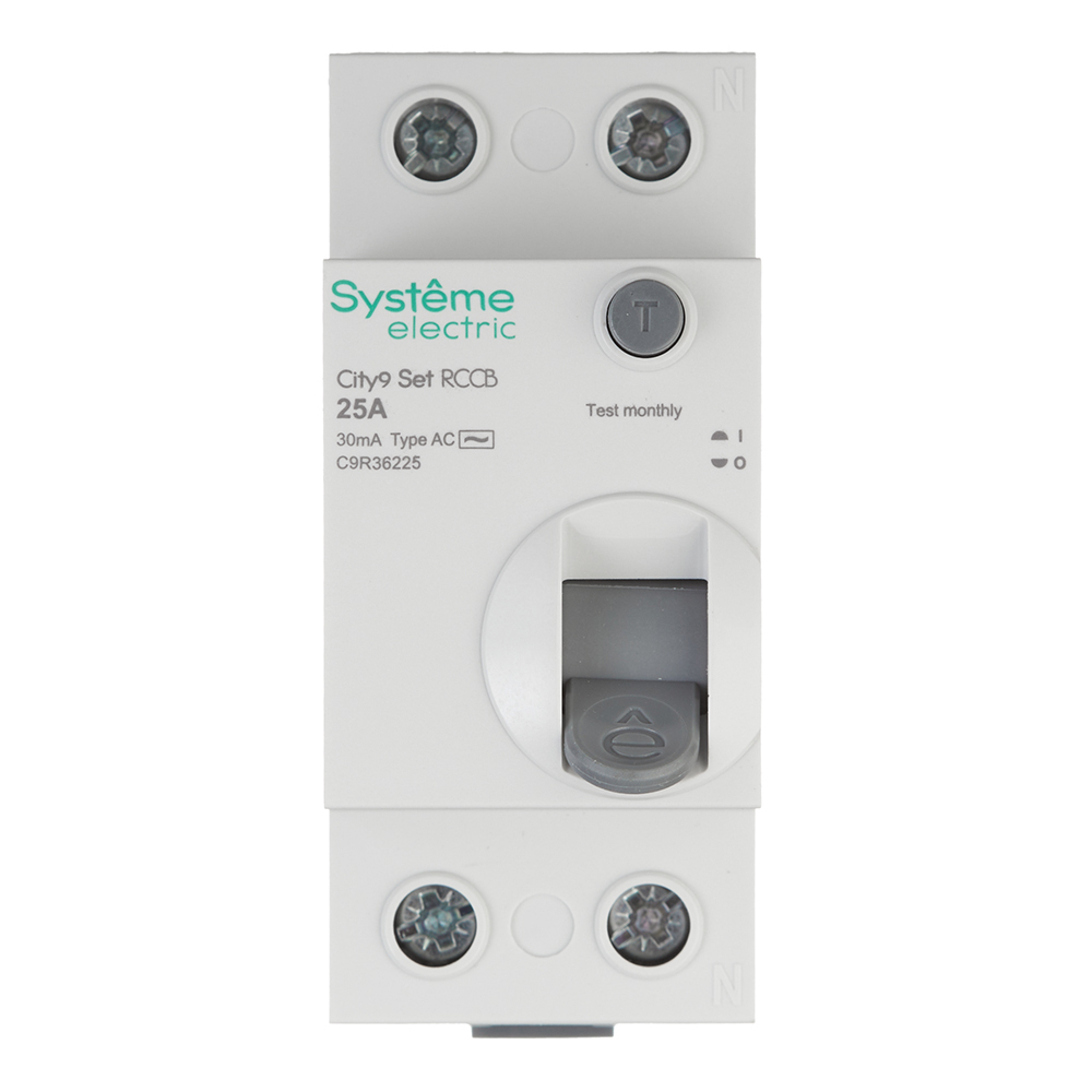 ���������� ��� Systeme Electric City9 Set ��� 25� 1P+N ��� AC 30 �� 6 �� (C9R36225)  