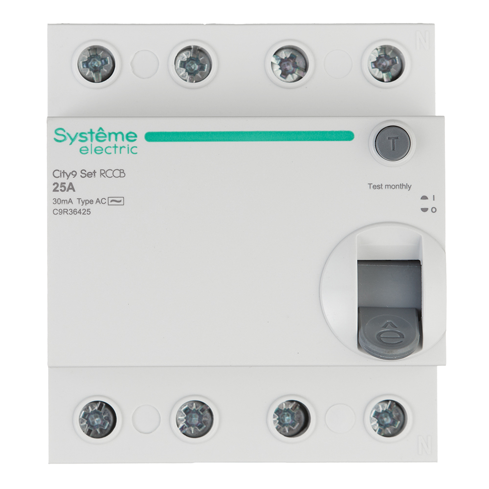 ���������� ��� Systeme Electric City9 Set ��� 25� 3P+N ��� AC 30 �� 6 �� (C9R36425)  