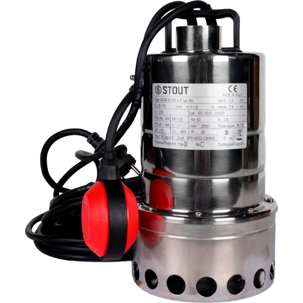 ���������� ����� ��������� Stout ��� ������� ���� 175 �/��� (SPD-0002-200450)  