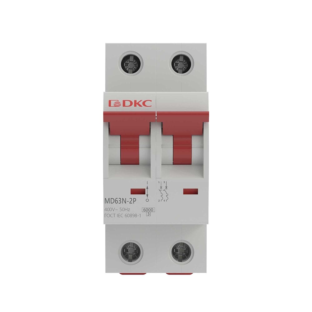 ���������� �������������� ����������� ��������� DKC Yon Max MD63N 2P 32� ��� C 6 �� 400 � (MD63N-2PC32)  