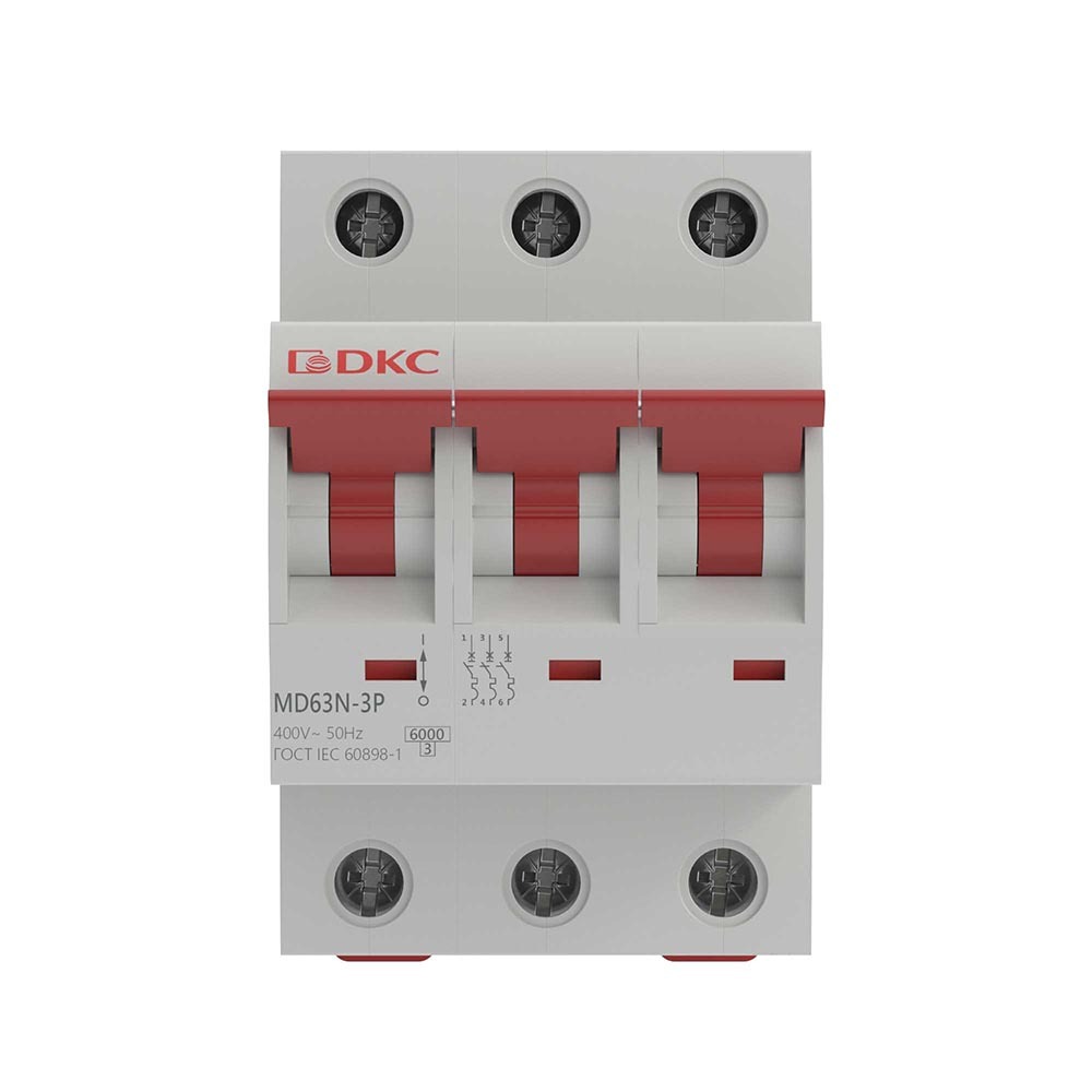 ���������� �������������� ����������� ��������� DKC Yon Max MD63N 3P 40� ��� C 6 �� 400 � (MD63N-3PC40)  