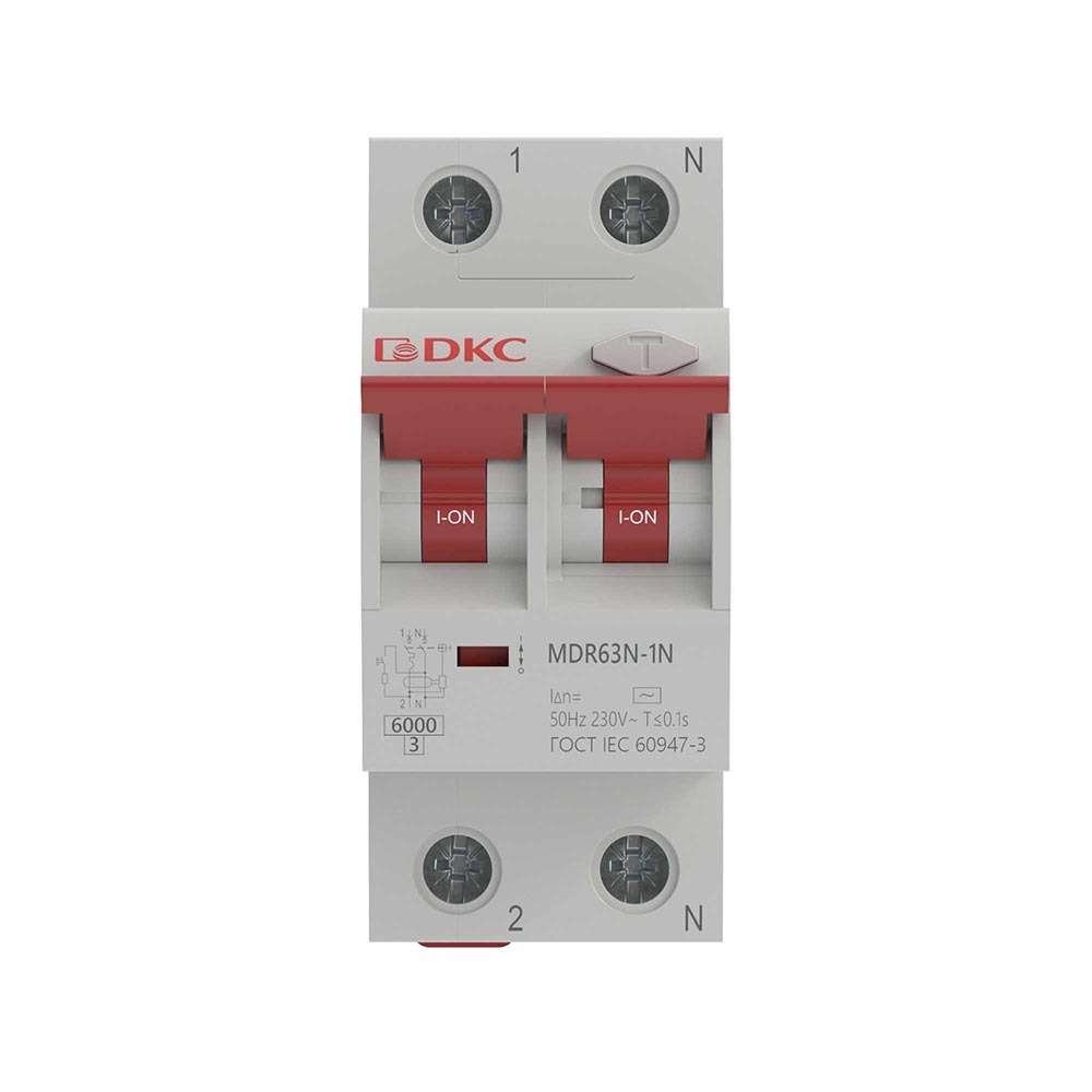 ���������� ������� ���������������� DKC Yon Max 40� 1P+N ��� A 30 �� 6 �� (MDR63N-1N2C40-A)  