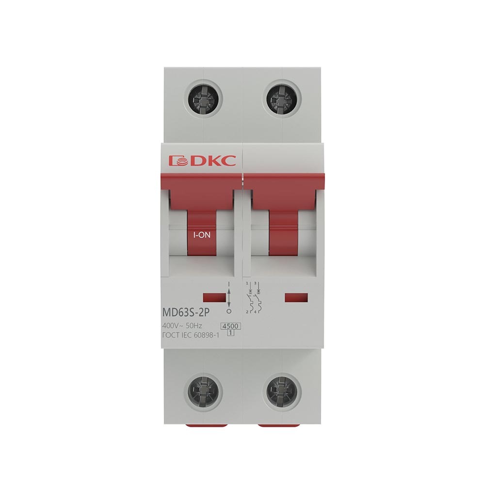 ���������� �������������� ����������� ��������� DKC Yon Max MD63S 2P 20� ��� C 4,5 �� 400 � (MD63S-2PC20)  