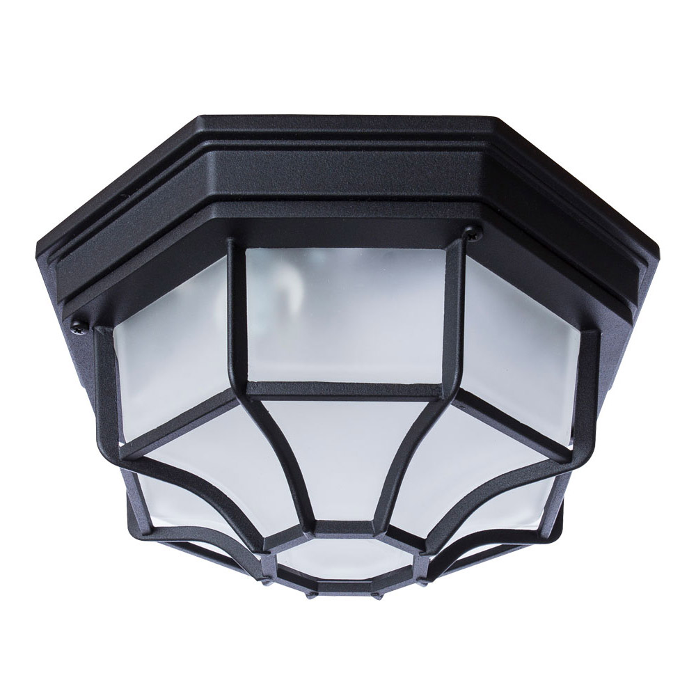 ���������� ���������� ������-�������� ��������� Arte Lamp Pegasus ������ 130 �� E27 100 �� IP65 (A3100PL-1BK)  