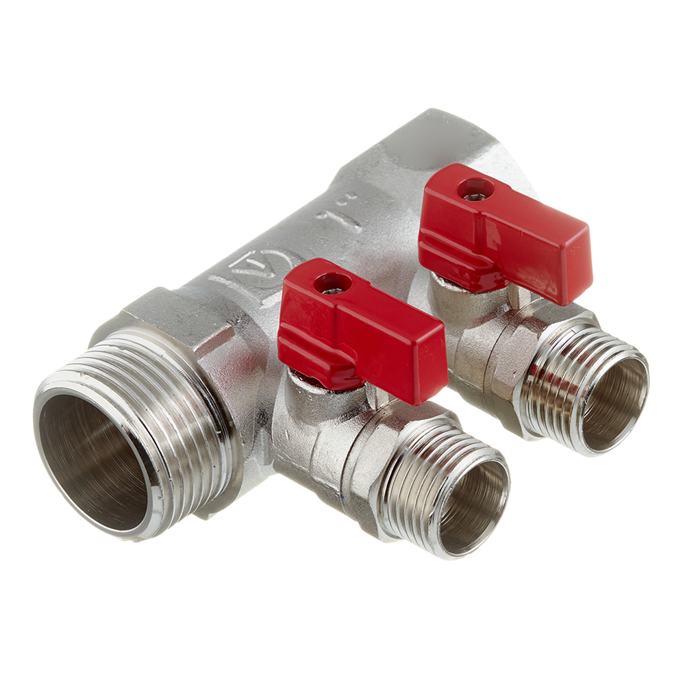 ���������� ��������� Valtec 1 ��(�) � 2 ������ 1/2 ��(�) � 1 ��(�) � �������� ������� (VTc.580.N.0602)  