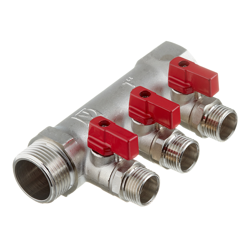 ���������� ��������� Valtec 1 ��(�) � 3 ������ 1/2 ��(�) � 1 ��(�) � �������� ������� (VTc.580.N.0603)  
