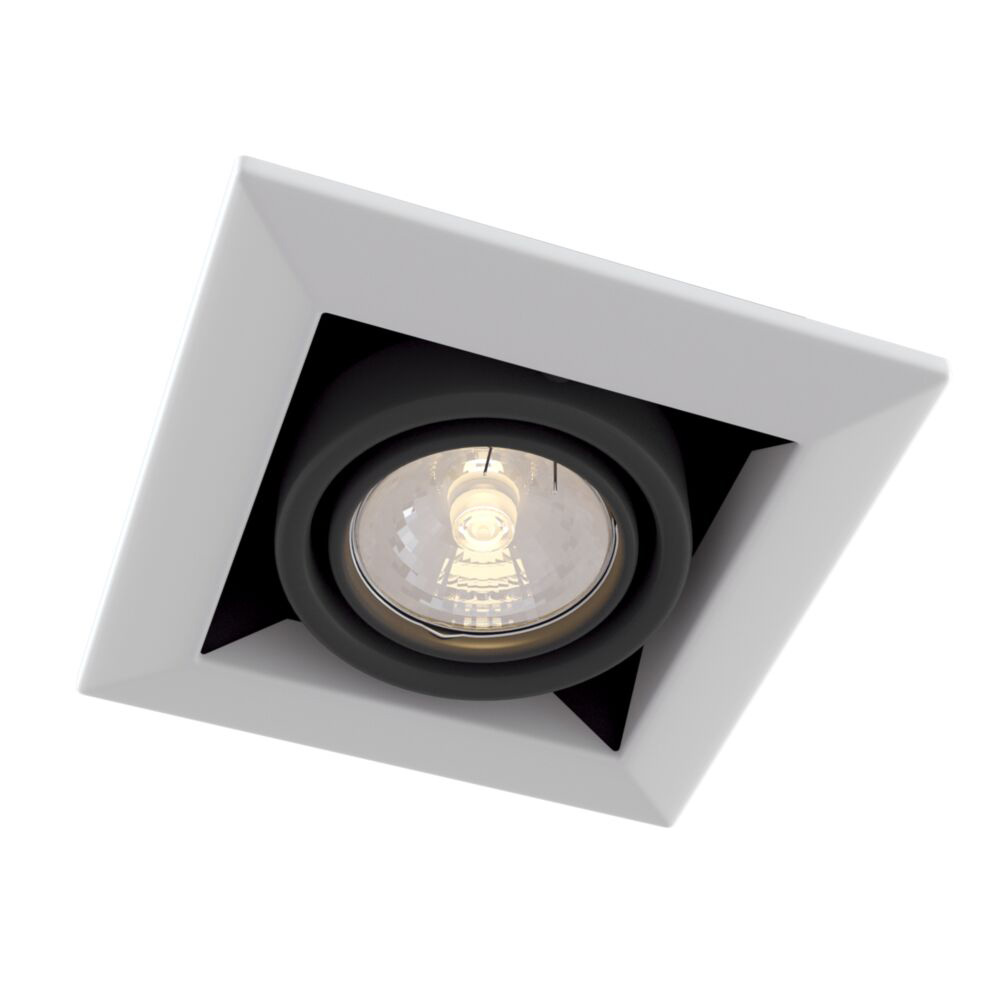 ���������� ���������� ������������ GU10 ����� 50 �� IP20 Maytoni Metal Modern ��� (DL008-2-01-W)  