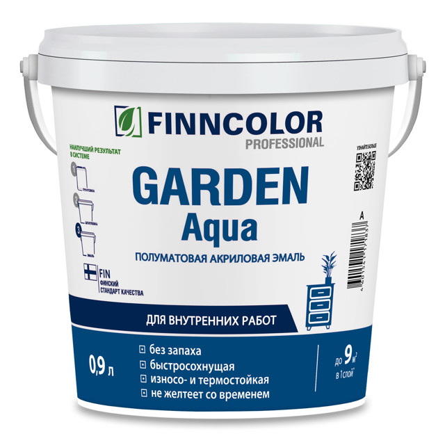 ���������� ����� ��������� FINNCOLOR Garden Aqua ���� � ����������� 0,9� �����, ���.700006478  