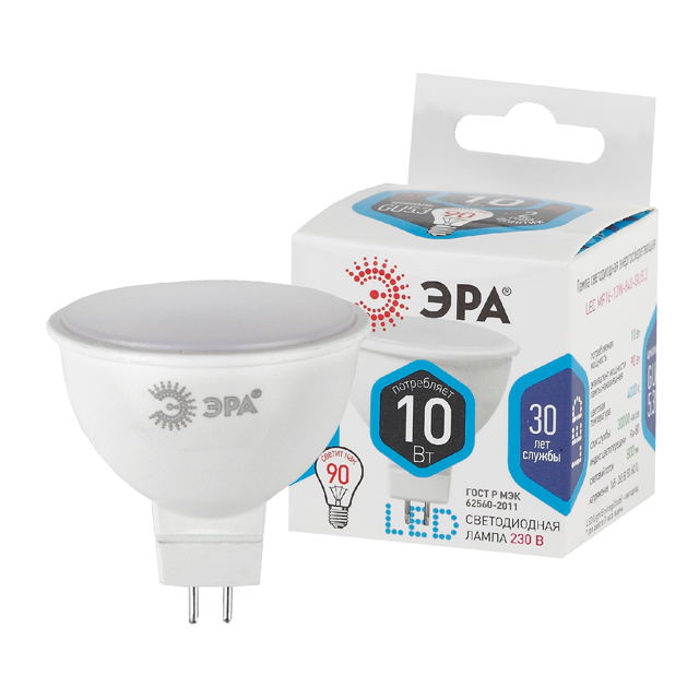 ���������� ����� ��� 10�� GU5.3 LED 800�� 4000� ����  