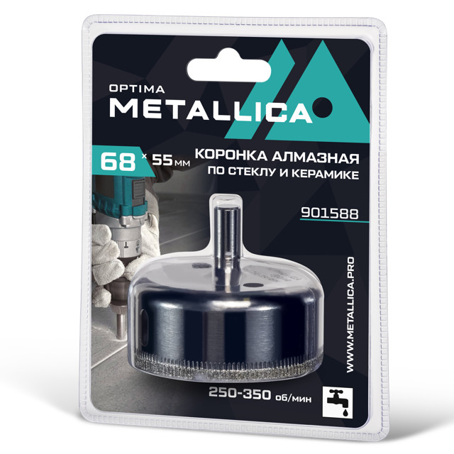 ���������� ������� �������� METALLICA Optima �� ������ � ������ 68x55��  