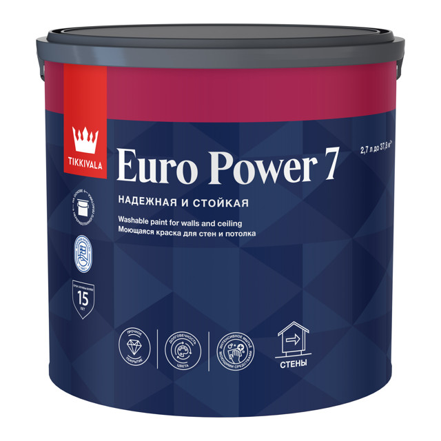 ���������� ������ ��������� TIKKIVALA Euro Power 7 ��� ���� � �������� ���� � 2,7� �����, ���.700001120  