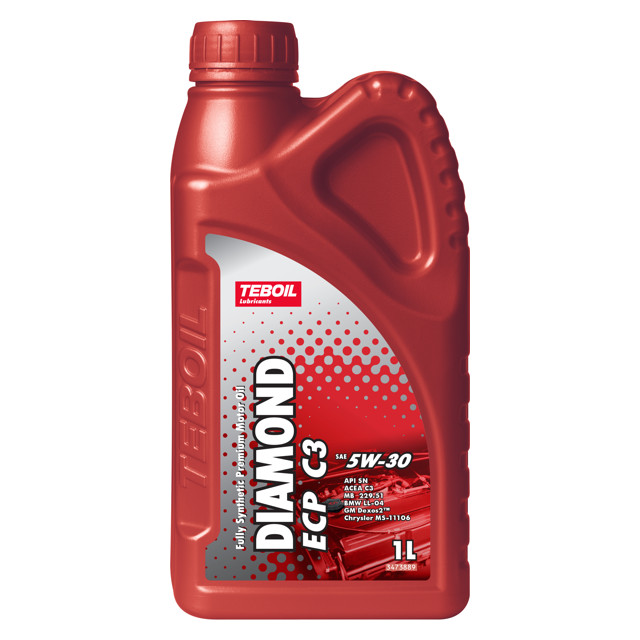 ���������� ����� �������� TEBOIL DIAMOND ECP C3 5W-30 1�  