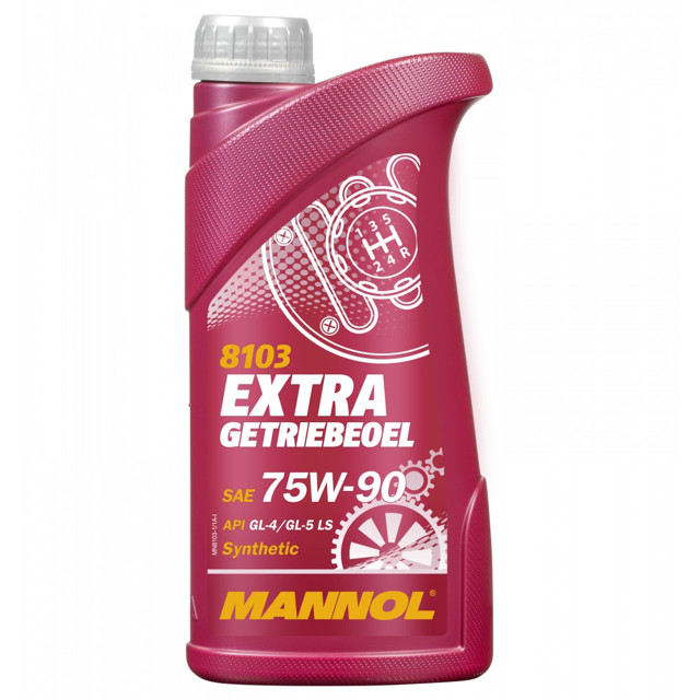 ���������� ����� ��������������� MANNOL Extra Getriebeoel GL-4/GL-5 LS SAE 75W-90 1�  