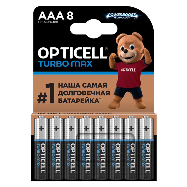 ���������� ��������� OPTICELL ����� ���� 1,5� ����������� AA� 8��  