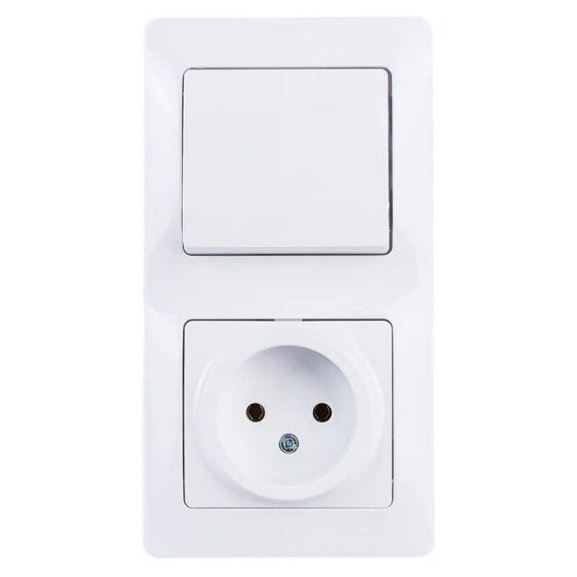 ���������� ���� 1-��������� ����������� � ������� SYSTEME ELECTRIC Glossa �/� �����  