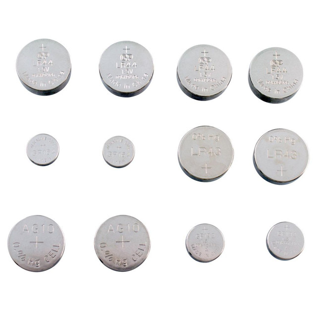 ���������� ��������� GP ����� A76 164 186 189 192/LR64 LR621 LR43 LR54 LR4 �������� 12 ��  