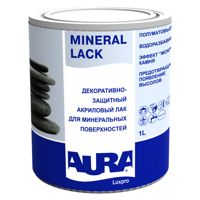 ���������� ��� ��������� AURA Mineral Lack 1� �����������-��������, ���.4607003916015  