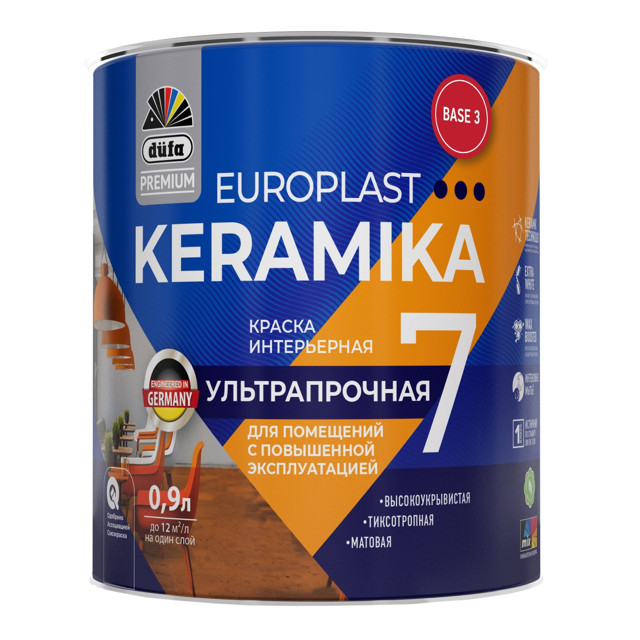 ���������� ������ �/� DUFA Premium EuroPlast Keramika 7 ���� 3 ��� ���� � �������� 0,9� ����������, ���.��00  