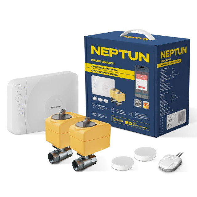 ���������� ������� ������ �� �������� ���� Neptun Profi Smart+ 3/4 Tuya WIFI  