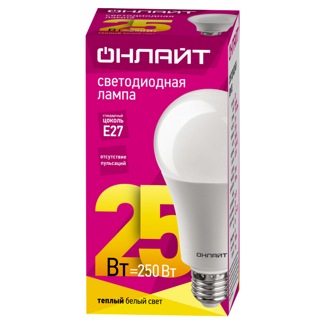 ���������� ����� ������������ ������ 25�� E27 2700� 230� ����� A7  