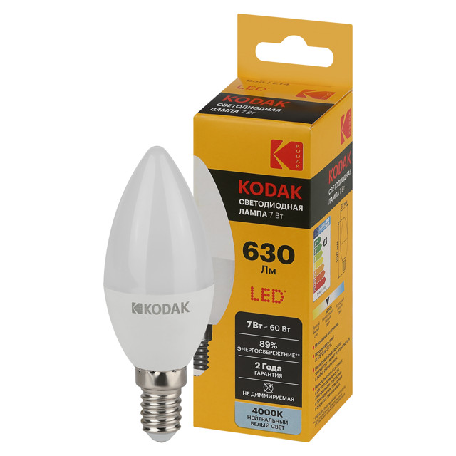 ���������� ����� ������������ KODAK 7�� E14 630�� 4000� �����  