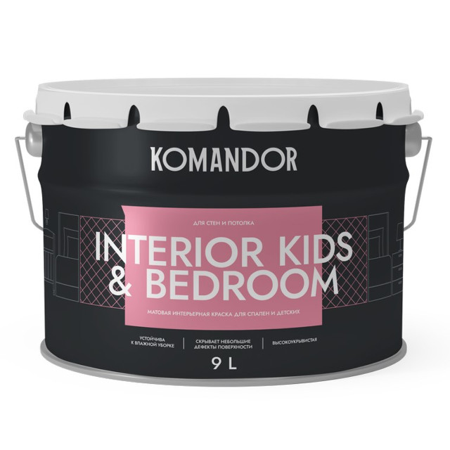 ���������� ������ �/� KOMANDOR Interior Kids&Bedroom ���� � ������� ����������� 9 � �����, ���.S1303001010  