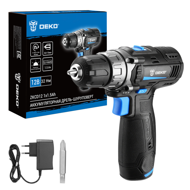 ���������� �����-���������� DEKO ZKCD12 12� Li-Ion 1,5�� 1���  