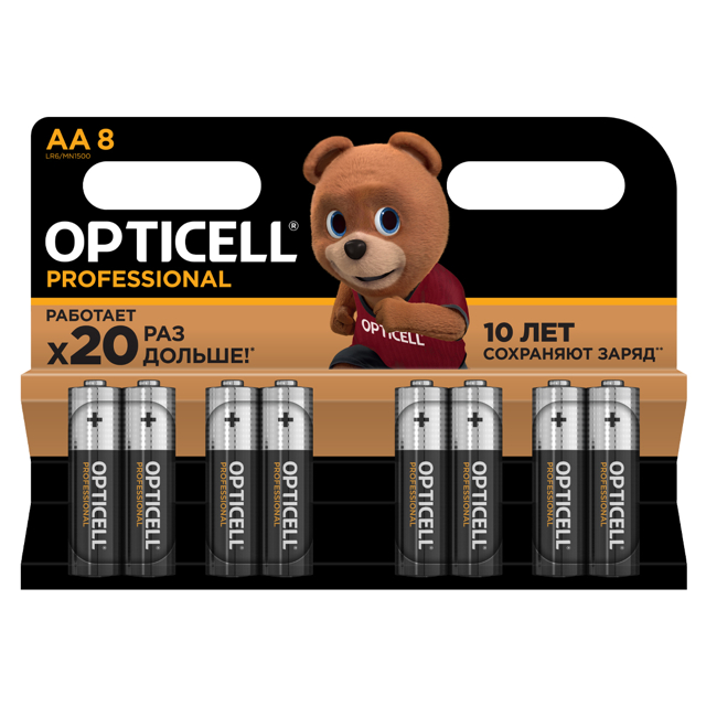 ���������� ��������� OPTICELL ����������� 1,5� ����������� AA 8��  