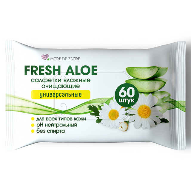 ���������� �������� ������� MORE DE FLORE Fresh Aloe ������������� 60��  