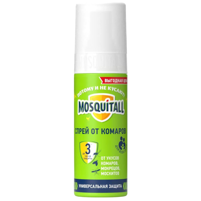 ���������� ����� MOSQUITALL ������������� ������ �� ������� 100��  