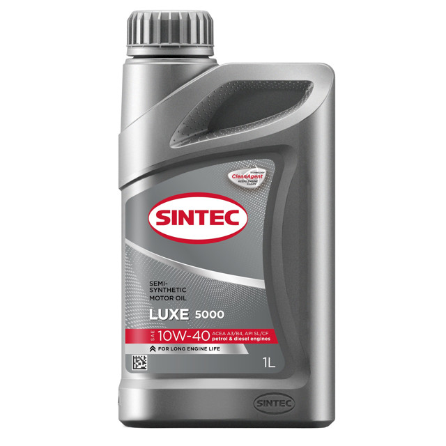 ���������� ����� �������� SINTEC LUXE 5000 SAE 10W-40 API SL/CF 1�  