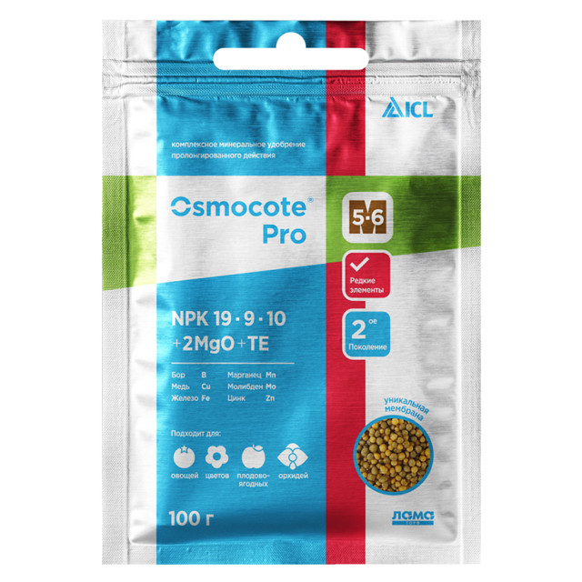 ���������� ��������� ����������� ����������� Osmocote (�������) Pro 5-6 � 100�  