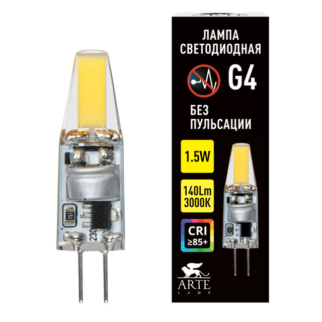 ���������� ����� ������������ ARTE LAMP ���� 1,5�� G4 LED 140�� 3000� �������  