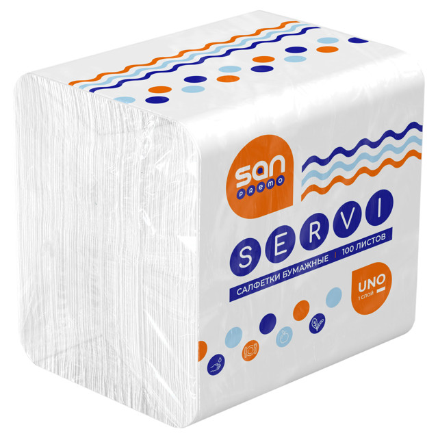 ���������� �������� SANPREMO Servi 1-������� 24�24�� 100��  