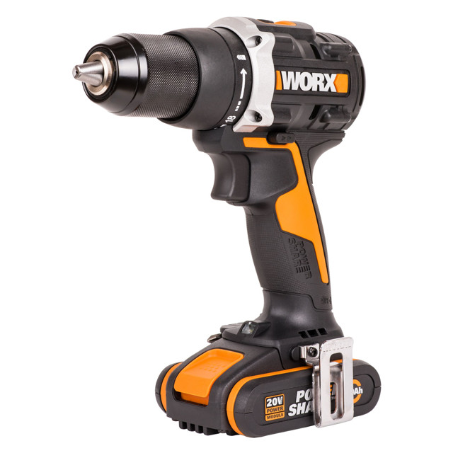 ���������� �����-���������� WORX WX102 60�� 20� Li-Ion ����������� � ��� 2x2,0��  