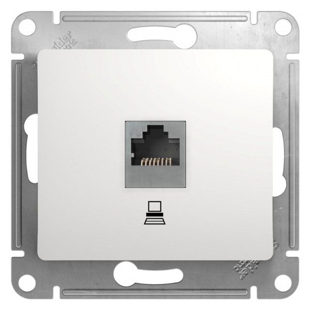 ���������� ������� ������������ 1 ���� SYSTEME ELECTRIC Glossa RJ45 ��������� 5 �����  