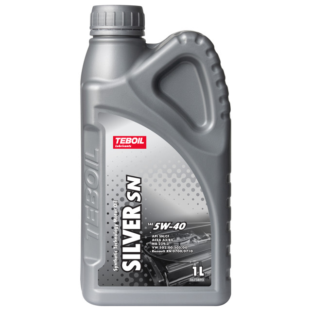���������� ����� �������� TEBOIL Silver SN 5W-40 1�  