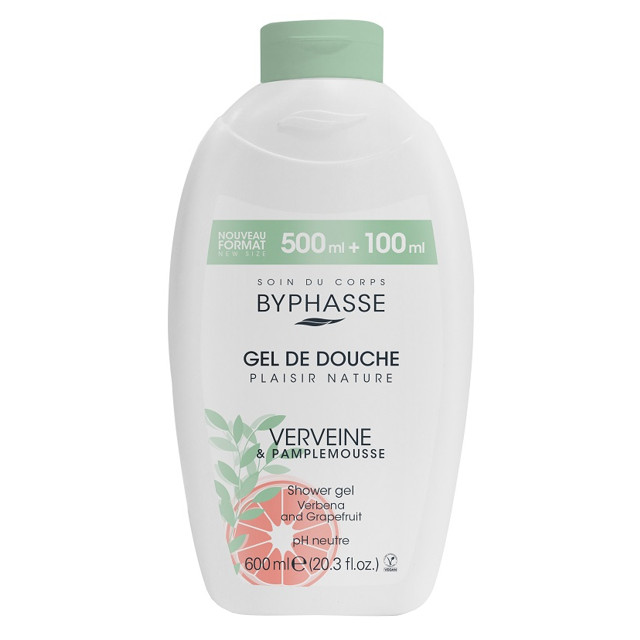 ���������� ���� ��� ���� BYPHASSE Verbena&Grapefruit 600��  