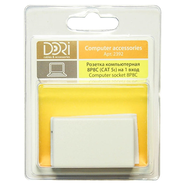 ���������� ������� ������������ DORI �� 1 ���� (8P8C RJ45 ���. 5�)  