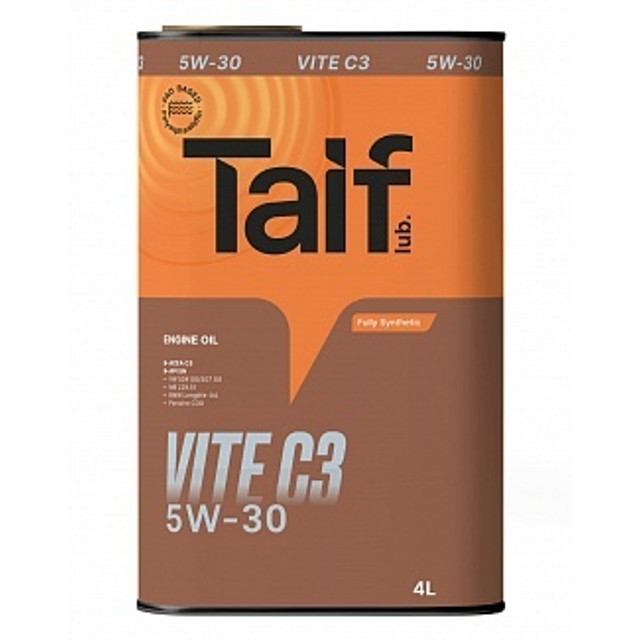 ���������� ����� �������� TAIF Vite C3 5W-30 4�  