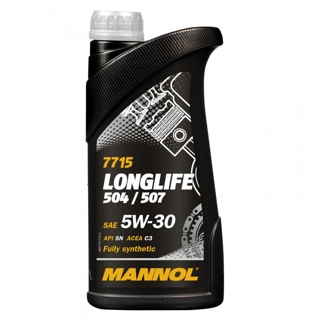 ���������� ����� �������� MANNOL Longlife 504/507 5W-30 1�  