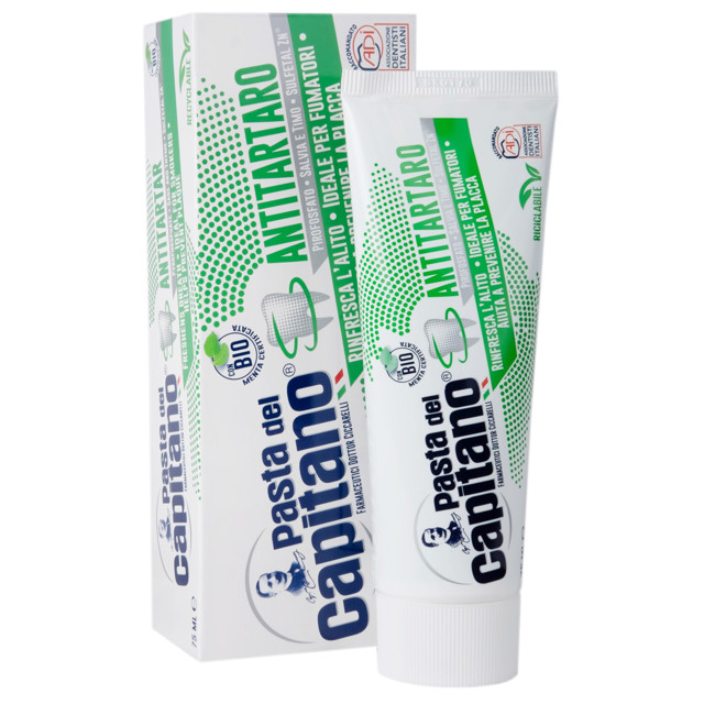 ���������� ����� ������  PASTA DEL CAPITANO Antitartar for Smokers 75��  