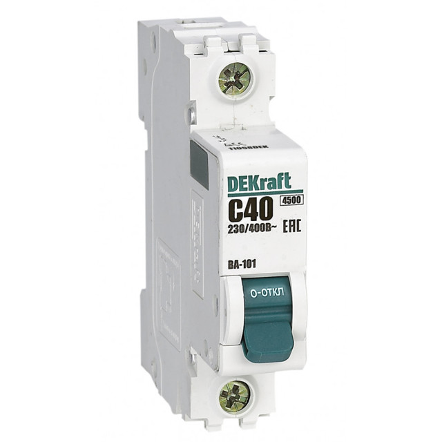 ���������� ����������� �������������� DEKRAFT 40� 1P � 4,5��  