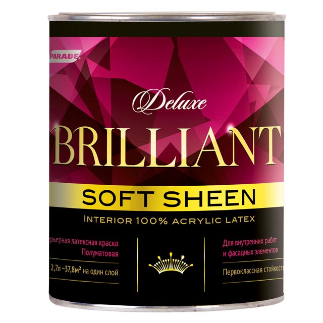 ���������� ������ ��������� PARADE Deluxe brilliant soft sheen ����� 0,9�, ���.0007405  