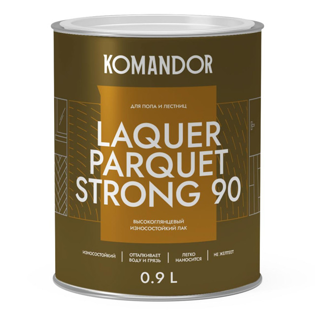 ���������� ��� �/� ��������� KOMANDOR Laquer Parquet Strong 90 0,9 � ���������������, ���.S1319003001  