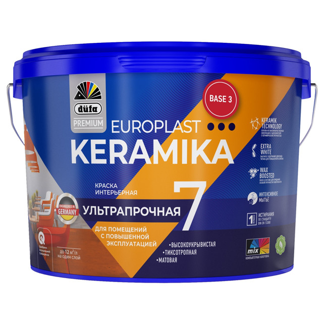 ���������� ������ �/� DUFA Premium EuroPlast Keramika 7 ���� 3 ��� ���� � �������� 2,5� �/�, ���.��00-006968  