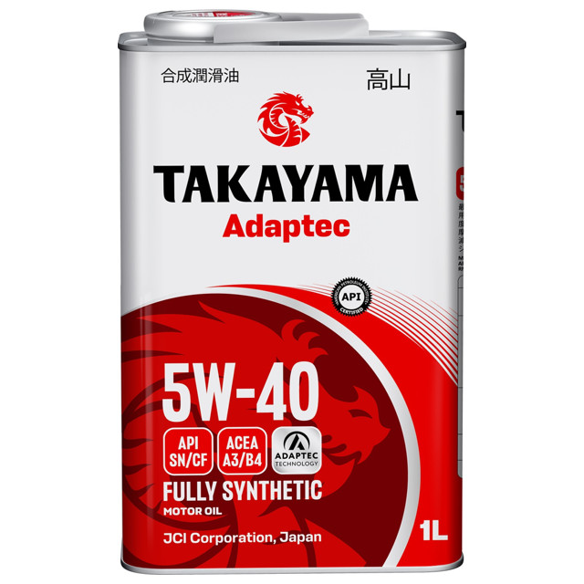 ���������� ����� �������� TAKAYAMA API SN/CF ACEA A3/B4 SAE 5W-40 1�  