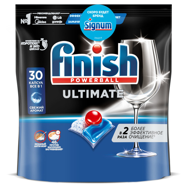 ���������� ������� ��� ��� FINISH Ultimate All in 1 30��  