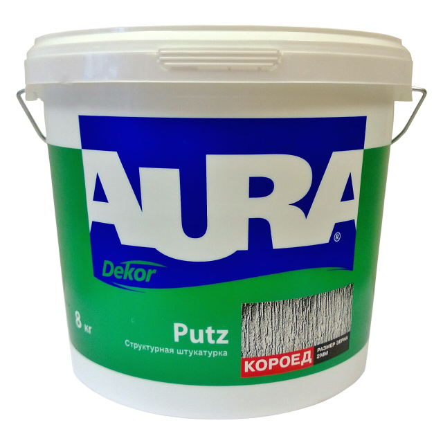 ���������� ���������� �����. AURA PUTZ DECOR 8��, ���� 2,5 ��, ���.4607003915773  